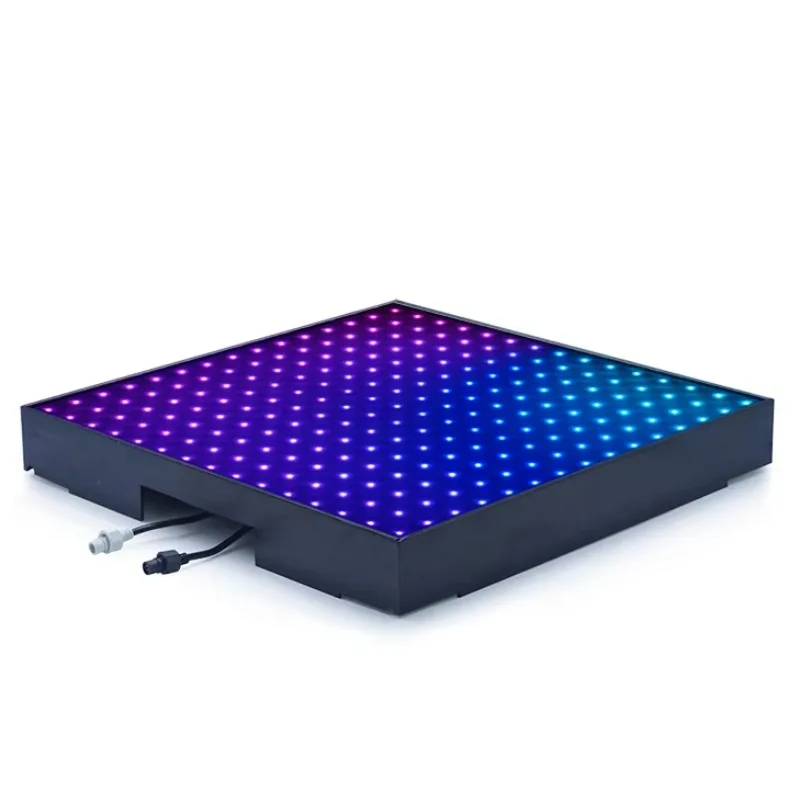 Factory 225leds 15x15 Pixel LED Video Dance Floor 3D Interactive LED Dancefloor Display Panel