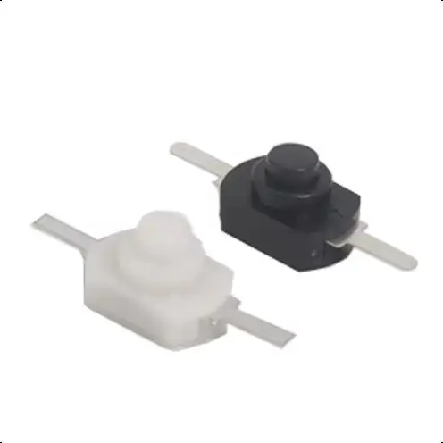 전기 토치용 미니 푸시 단추 스위치, 1208YD 자동 잠금, 12*8mm DC 30V 1A 온오프, 50-10 개
