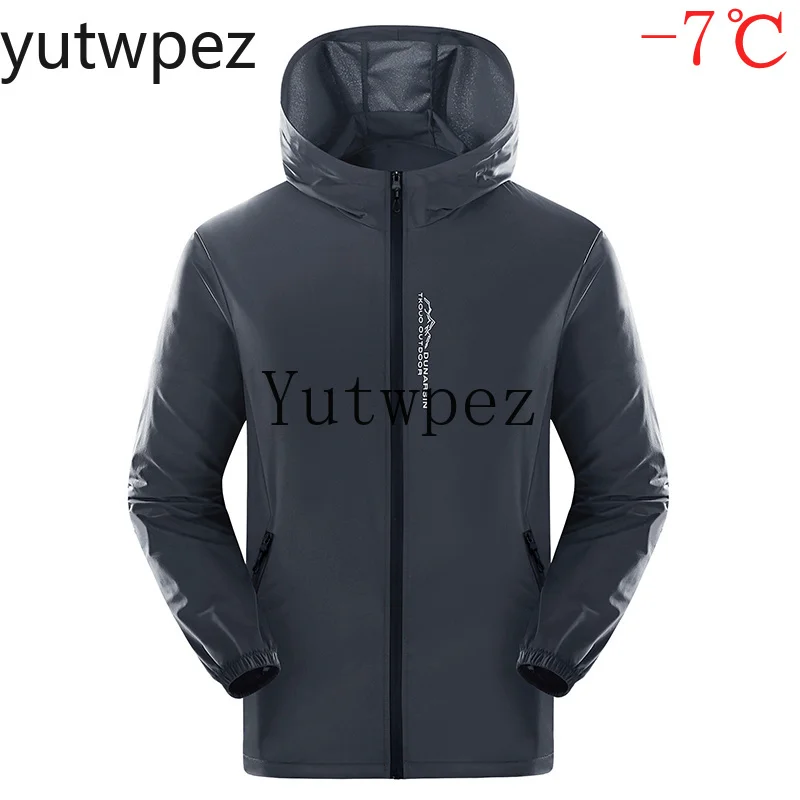 UPF50+ Sun Blocking Windbreaker Outdoor Sports Hiking Fishing Summer Breathable Skin Coats Lightweight Men UV Protection Jackets