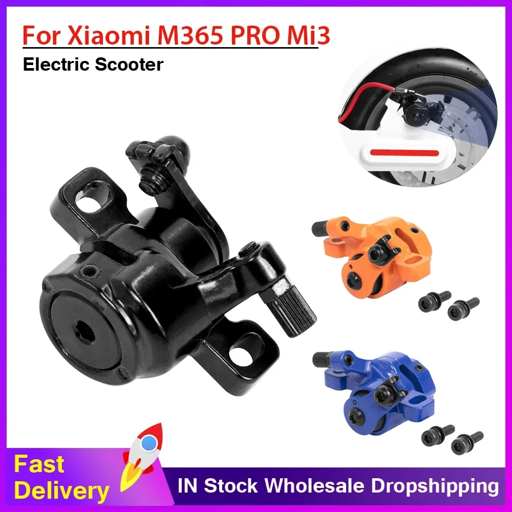 

Brake Caliper For Xiaomi 4 Pro MI 3 M365 PRO 1S Electric Scooter Rear Wheel Disc Brake Aluminum Alloy Parts With Screw Accessory