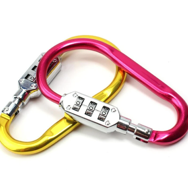 Outdoor Hiking Bag Luggage Safety Latch Lock 3 Dial Password Padlock Tool Portable Luggage Zinc Alloy Safety Lock Lock Pick Set