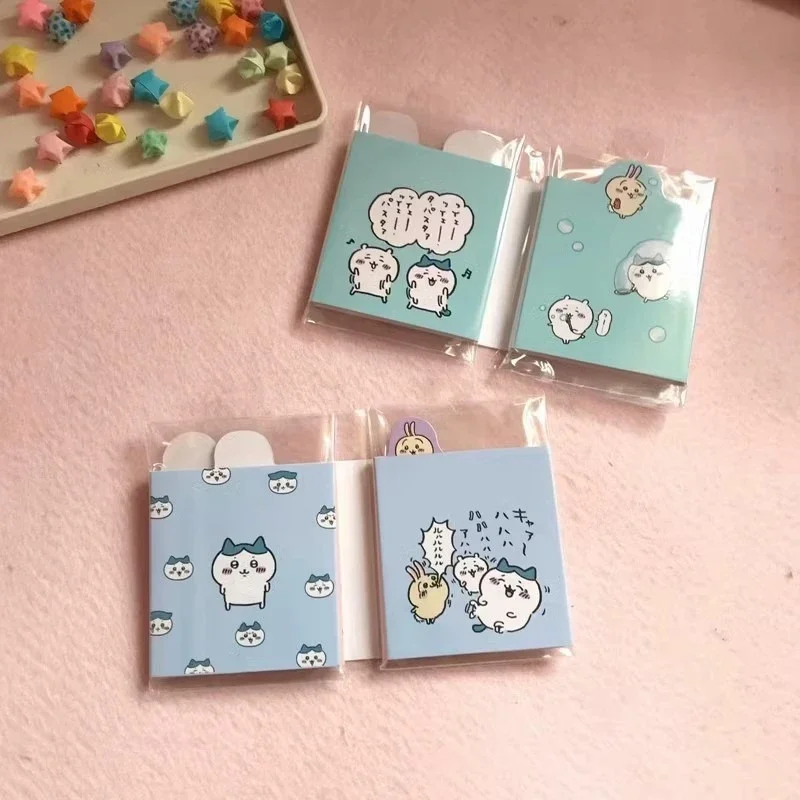 Hachiware Usagi Cartoon Cute Style  Off Notepad Small and Simple Message Book Memo Notebook Small Notebook Tearable