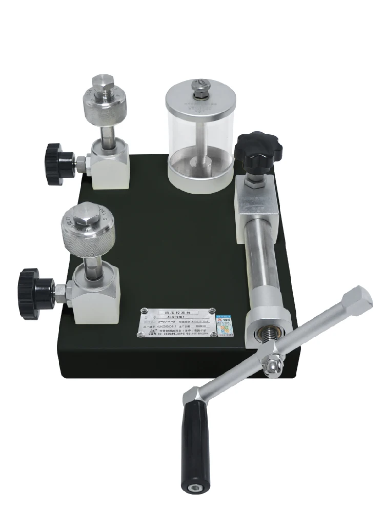 Desktop Pressure Calibration table Hydraulic Calibrator Pressure Gauge Verification Device Pressure Source Test Pump