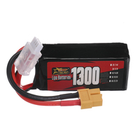 ZOP Power 3S 11.1V 1300mAh 60C 14.43Wh LiPo Battery XT60 Plug for RC Drone