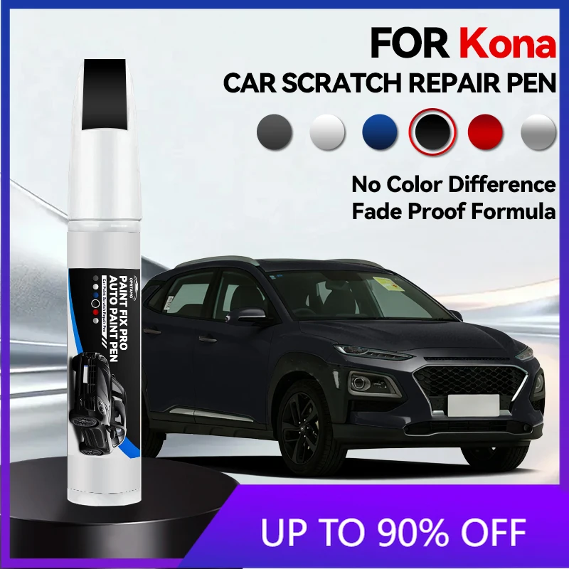 

Карандаш-корректор для краски Hyundai Kona 2017-2025 OS SX2, средство для ремонта царапин, аксессуар для авто, черный