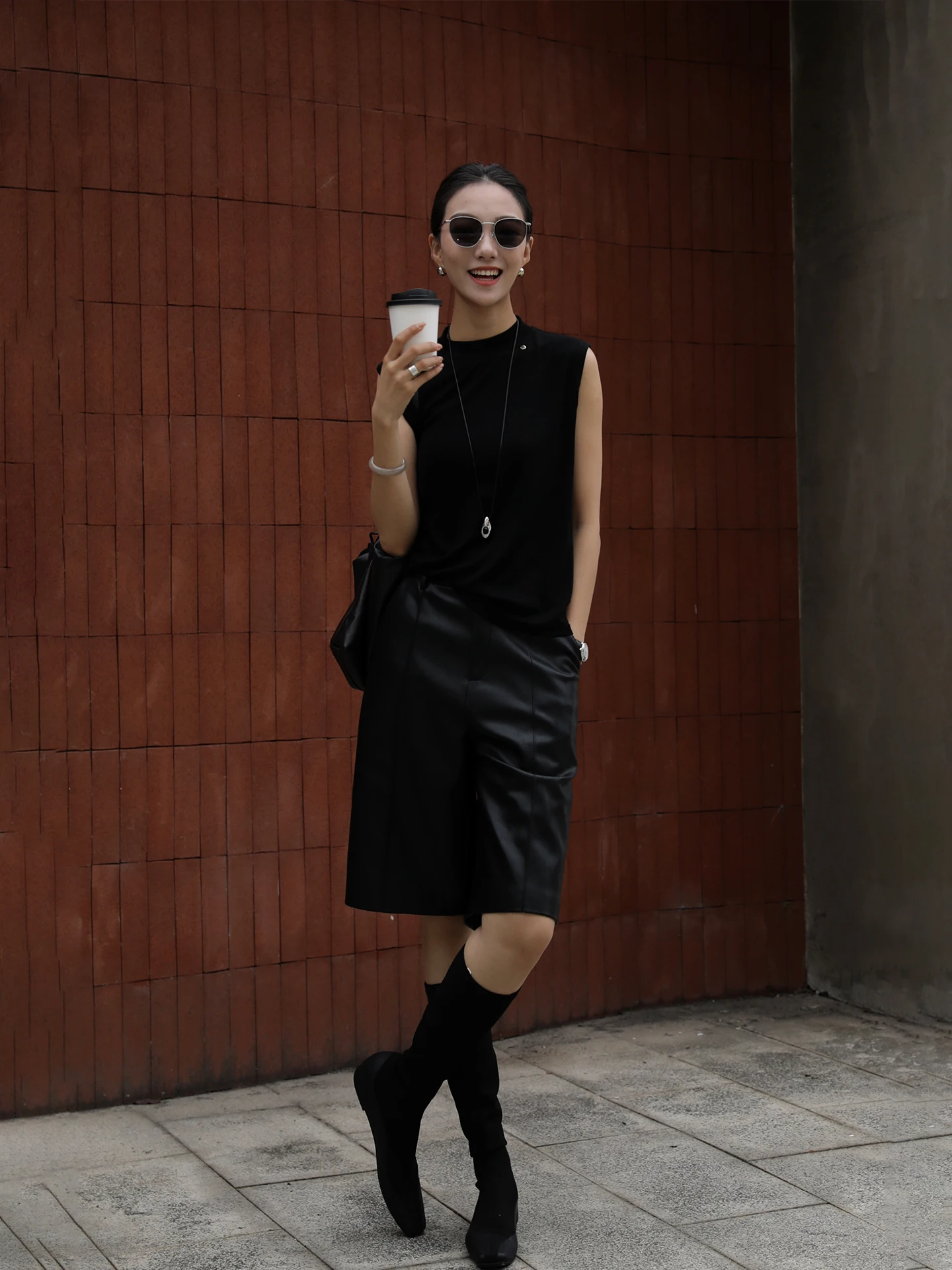 

Женский жилет Slim Fit из шелковой шерсти с высоким воротником, простой однотонный, весенняя новинка