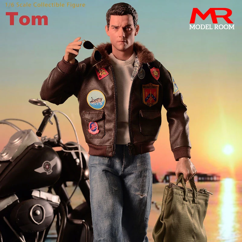 REDMAN TOYS RM055 1/6 Tom Cruise Figure Model 12'' Male Soldier Action Figure Body Doll Full Set Collectible Toy