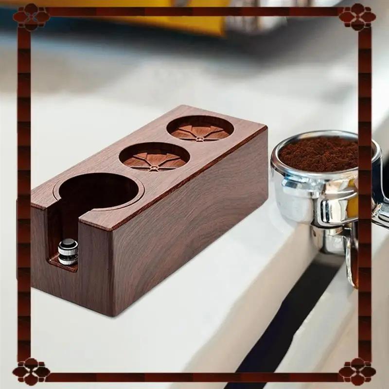 تسليم 24 ساعة سدادة قهوة حامل أدوات القهوة حامل 51-58 مللي متر عام متعدد الوظائف سدادة قهوة حامل لمتجر بار سطح العمل