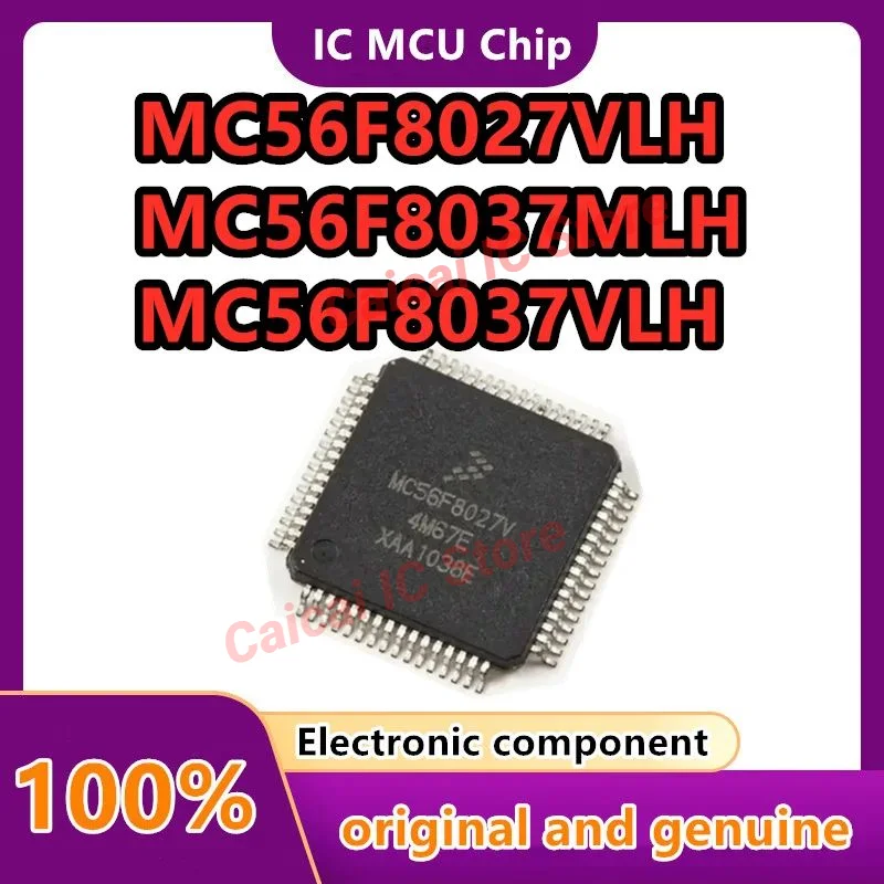 1pcs/lot MC56F8027VLH MC56F8037MLH MC56F8037VLH MC56F8247VLH MC56F8027 MC56F8037 MC56F8037 MC56F8247 MC56F MC IC MCU Chip TQFP64