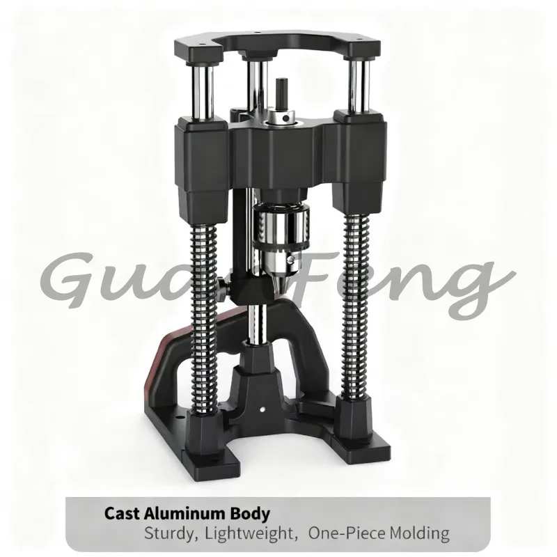 Multi-Angle Graded Vertical Drilling & Tapping Jig, Positioning Guide Fixture for Wood and Aluminum Profile Processing