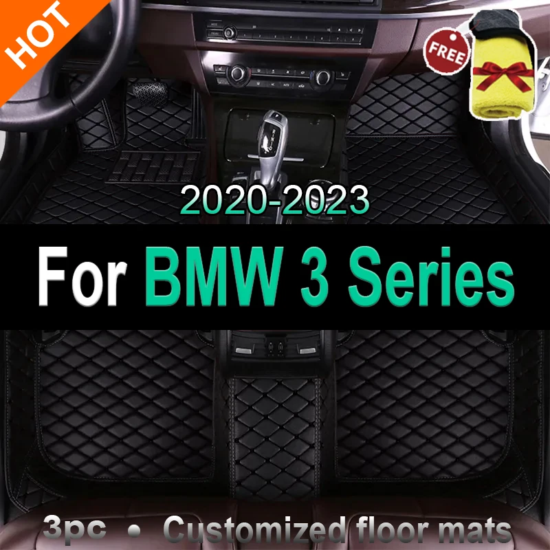 

Custom 3D Car Floor Mats for BMW 3 Series E36 1990-2000 E46 E90 E92 Coupe E93 Interior Accessories Carpet Artificial Leather