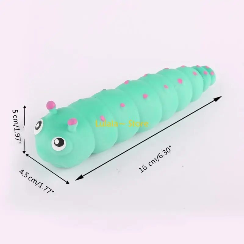 Y4qa fidgets jouet mignon pavé soft smail snail snail drague pincage jouet Noël cadeau