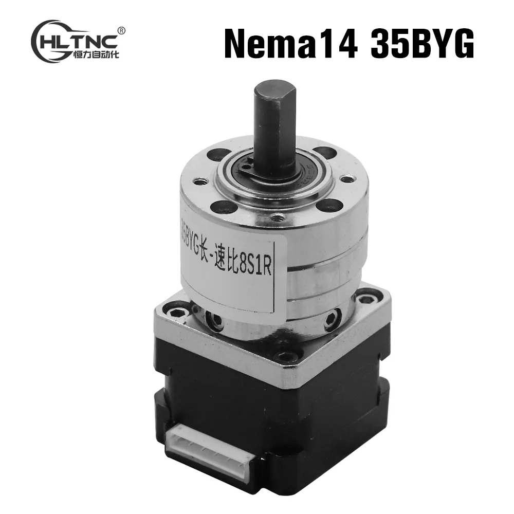 HLTNC Nema14 35BYG 0.67A Hybrid Stepper Motor With Gear Ratio 3.7 19 71 Planetary Reducer Gearbox For DIY CNC Robot 3D Printer