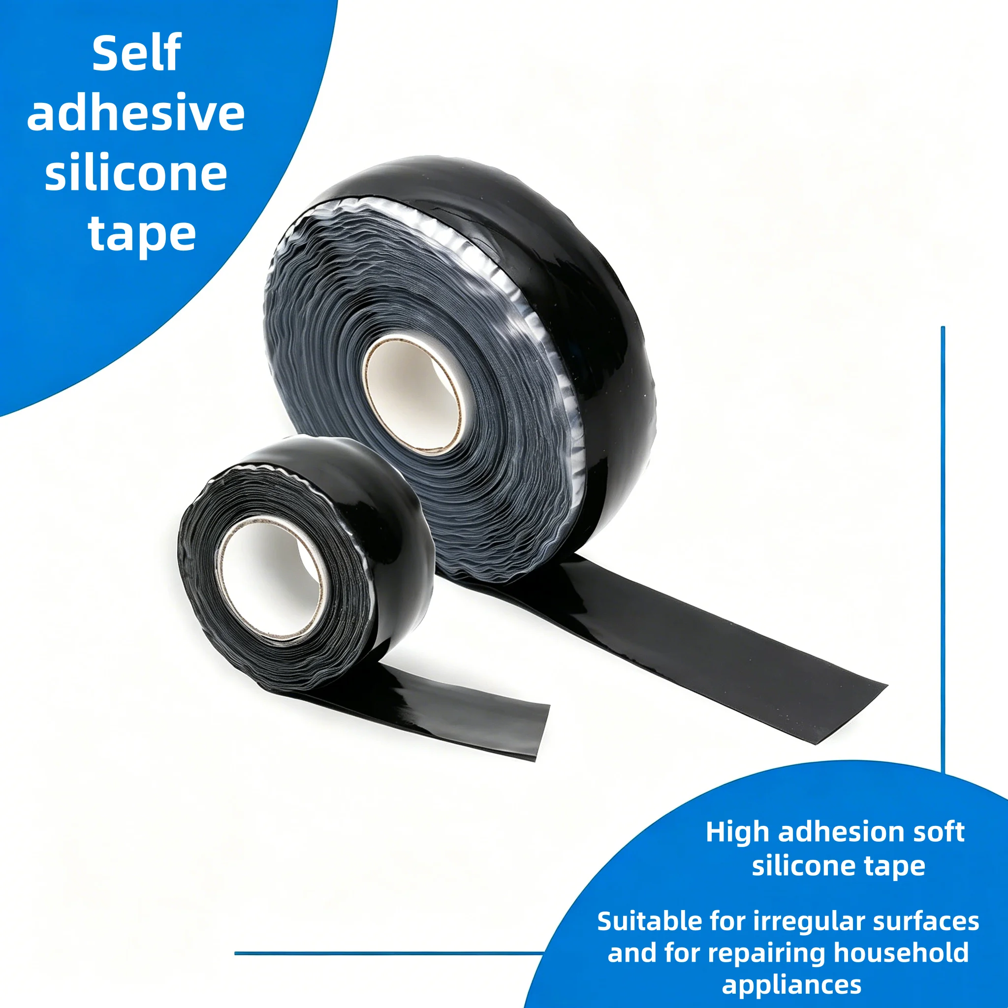 Self Adhesive Silicone Tape, Silicone Rubber Bags For Pull Rods, Barbells, Dumbbells, Sports And Fitness Equipment, And Tools