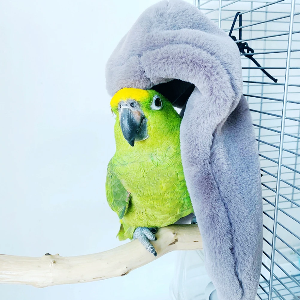 

Parrot Warm Shawl Winter Blanket Parakeet The Bird's Nest Sleeping Bed Bedding Birds