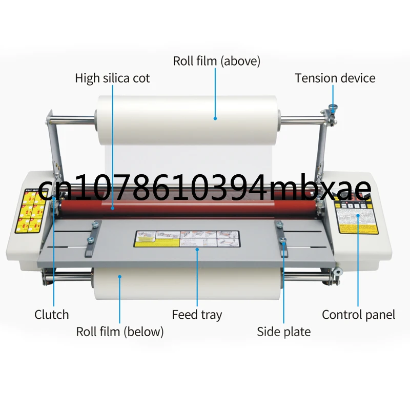 

110 В/220 В 9350T A3 Горячий Холодный рулон ламинирования машина четыре ролика ламинатор высокая скорость регулирования термальный ламинатор