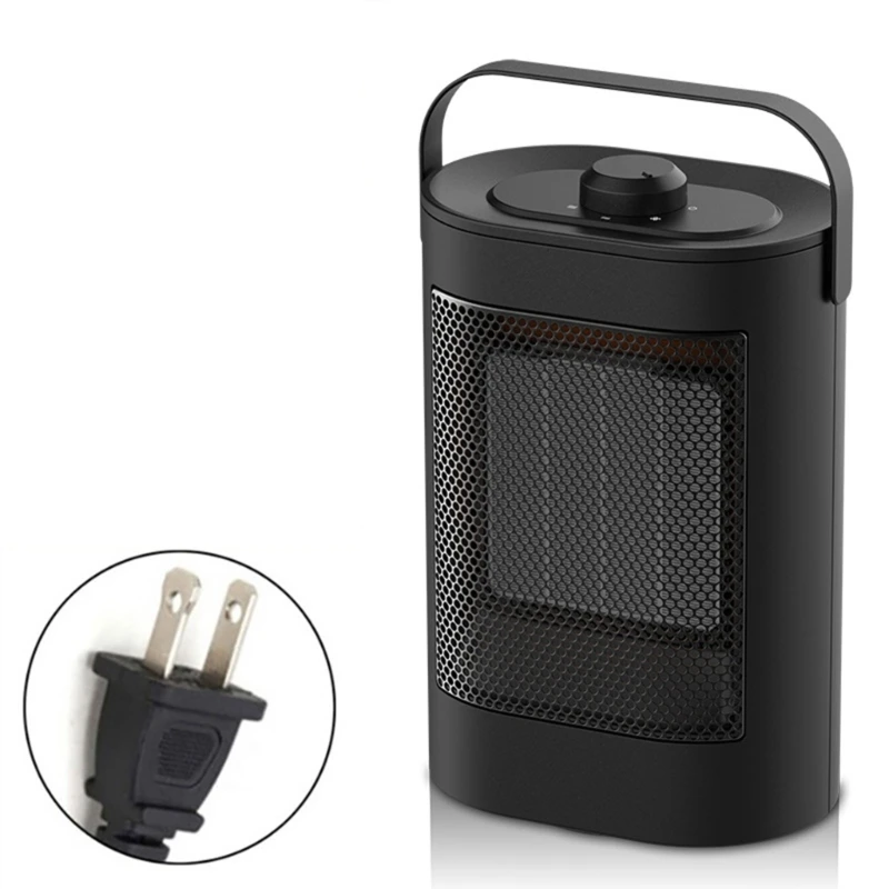 Desktop Warming Fan Portable Electric Heater Fan for Office Home Warmer Machine A6HB