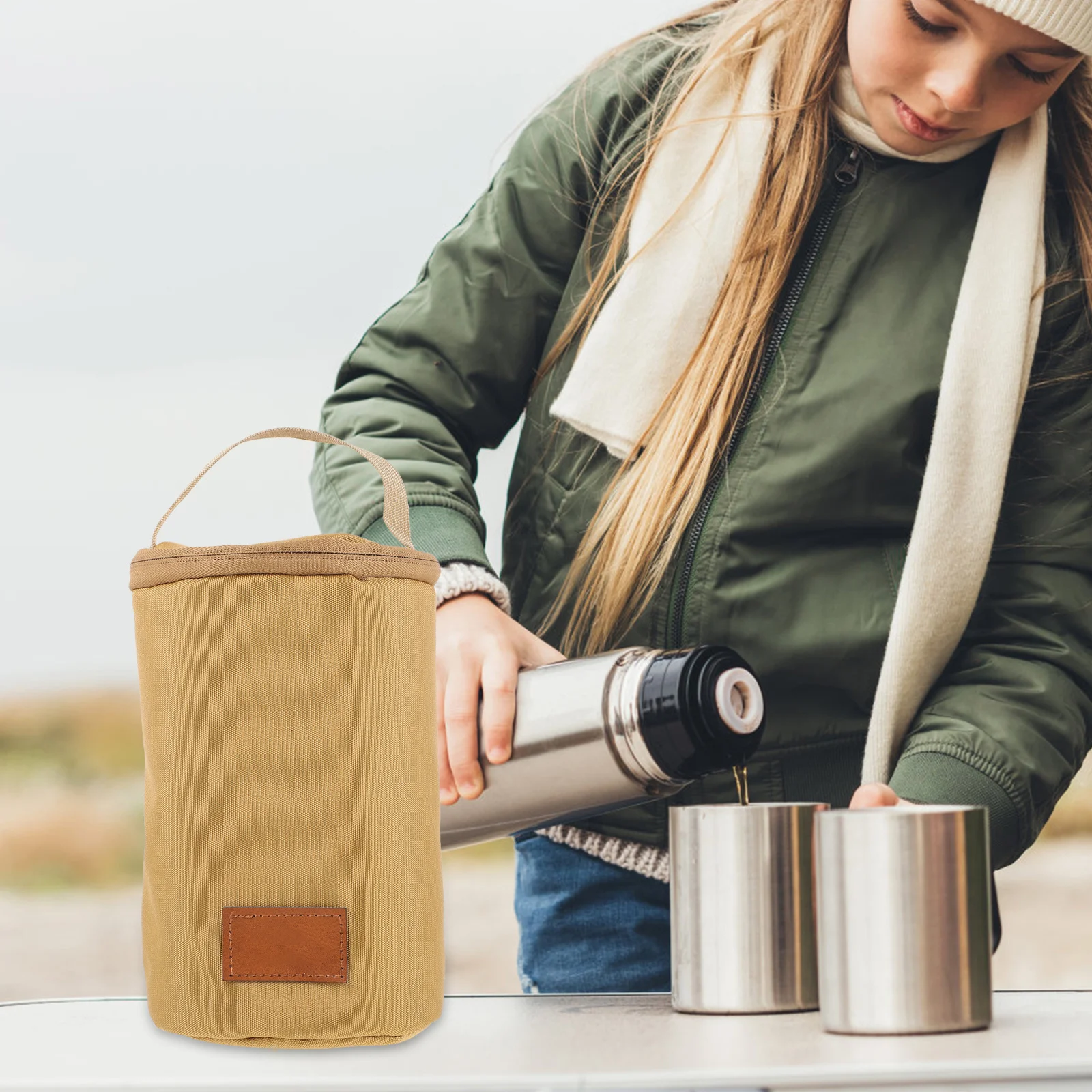 

Multi-Function Outdoor Camping Oil Lamp Bag Oxford Cloth Durable Carrying Case Portable Gas Canister Protection Cover