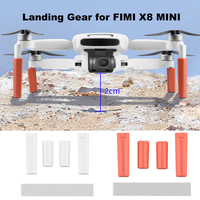 Drone Landing Gear for FIMI X8 MINI/MINI V2 Increase 2CM Height Extender Long Leg Foot Protector Stand Gimbal Guard Accessories