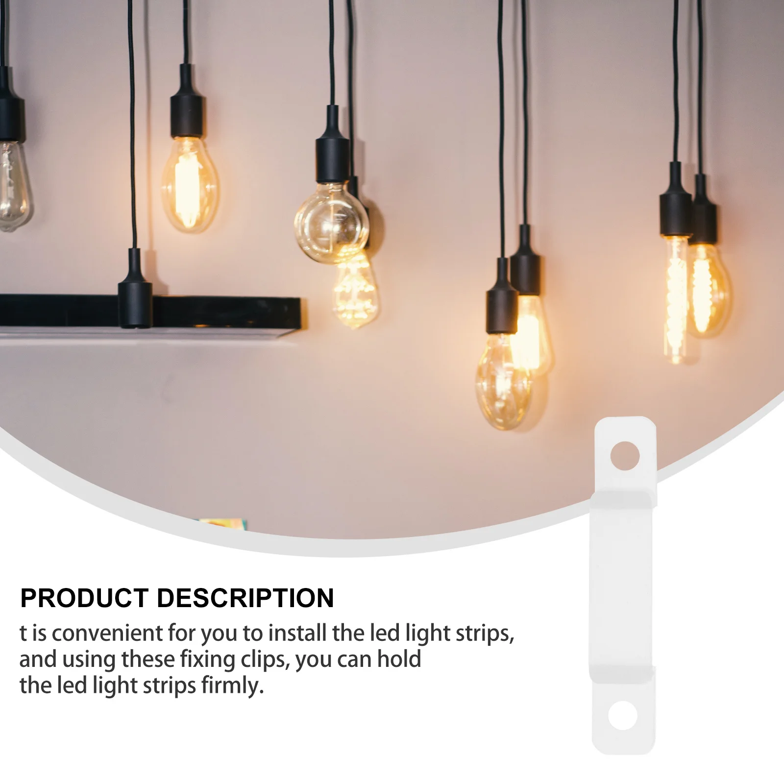 200 قطعة LED قطاع أضواء مقاطع سيليكون شفافة تحديد بين قوسين لأضواء الشريط مقاوم للماء DC12V 24 فولت حامل السحابة كليب