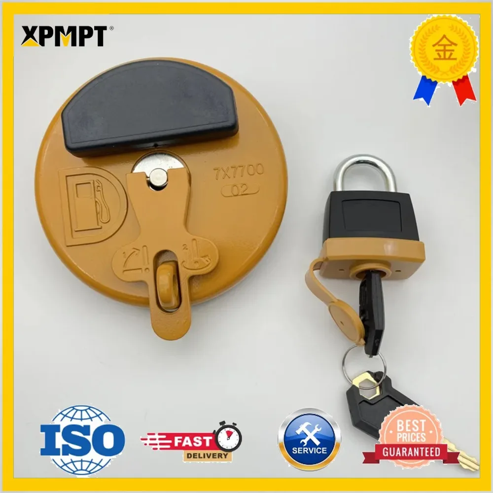 Caterpillar CAT 320C 320D 321C 320B Excavator Bonnet Hot Pin 7X7700 246-2641 5P8500 Tank Cap Padlock