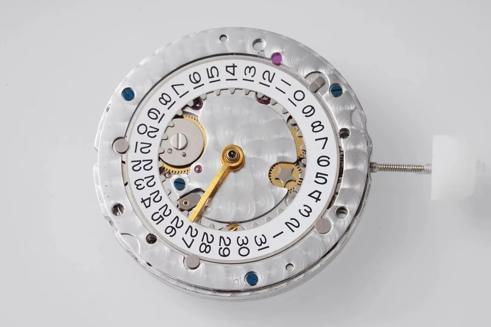 Dandong Super 3135 automatic mechanical movement blue balance wheel watch movement VS 3135 clean factory