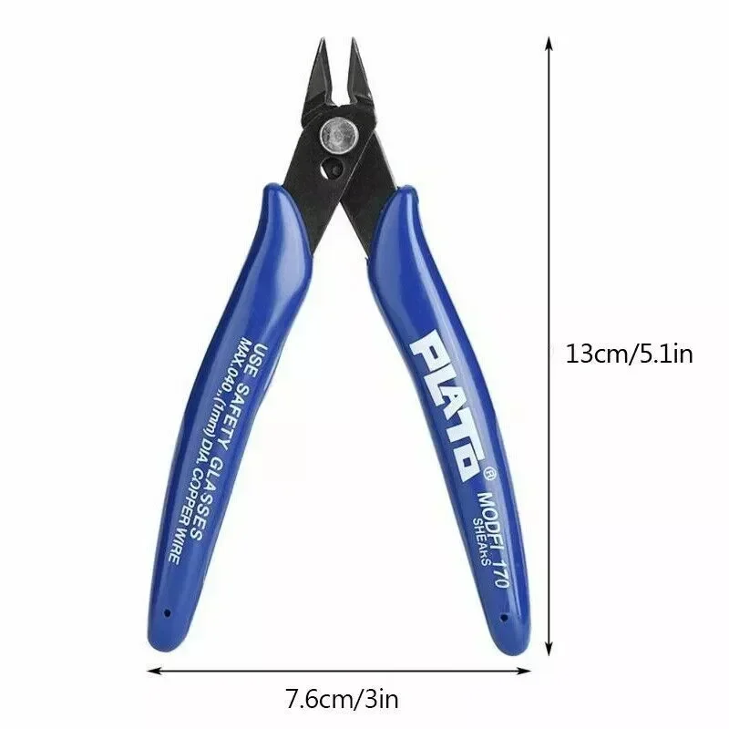 Uday Electrical Cutting Plier Jewelry Wire Cable Cutter Side Snips Flush Pliers Tool 1