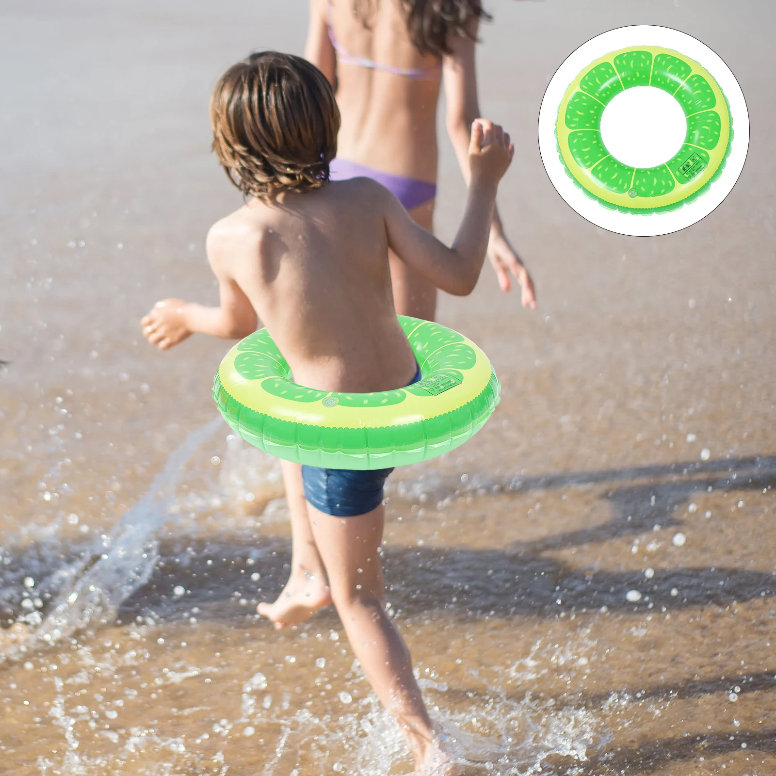 

Lovely Inflatable Swim Thicken Portable Pool Float Ring Beach Summer Water Design Outdoor Floating Ring