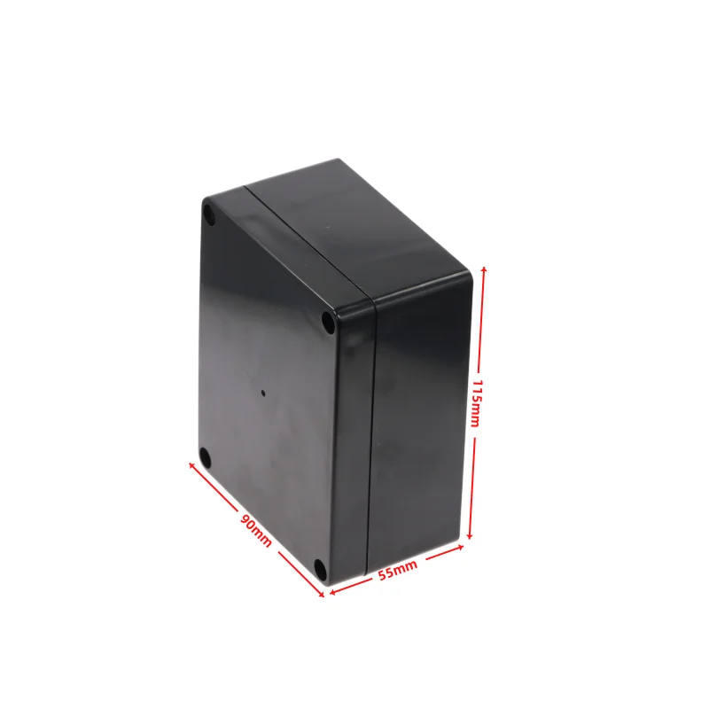 1pcs 115x90x55mm ABS Plastic case Security power supply case Electronic instrument case Outdoor wiring waterproof box