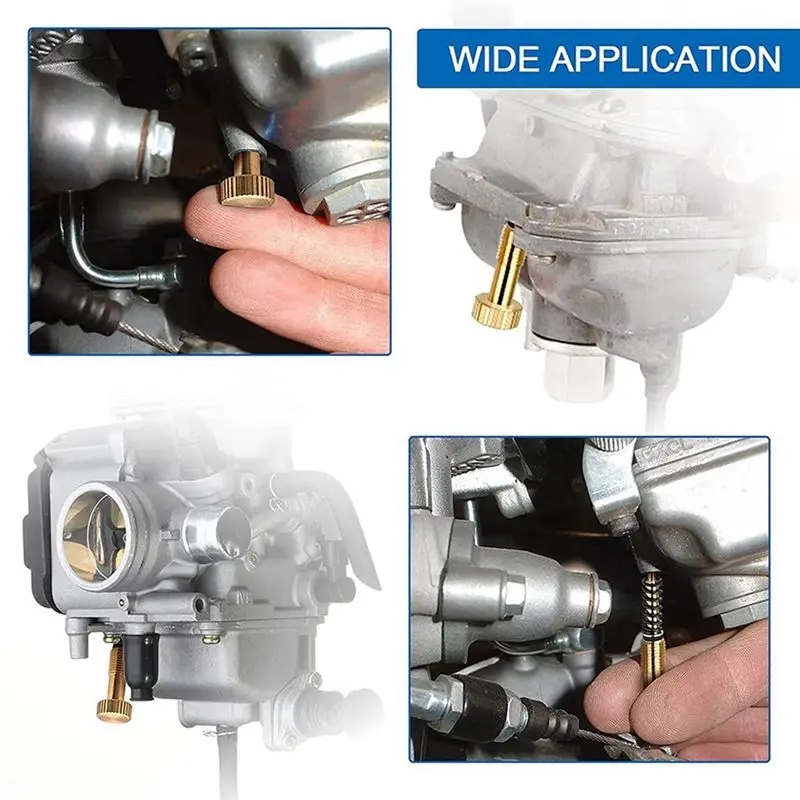 

Power Tool Sets 2X Pro Carb Rebuild Kit, Air Fuel Mixture Screw Kit, for Keihin CV CVK Carbs, Big Twin 1990-1999, Twin Cam 1999-