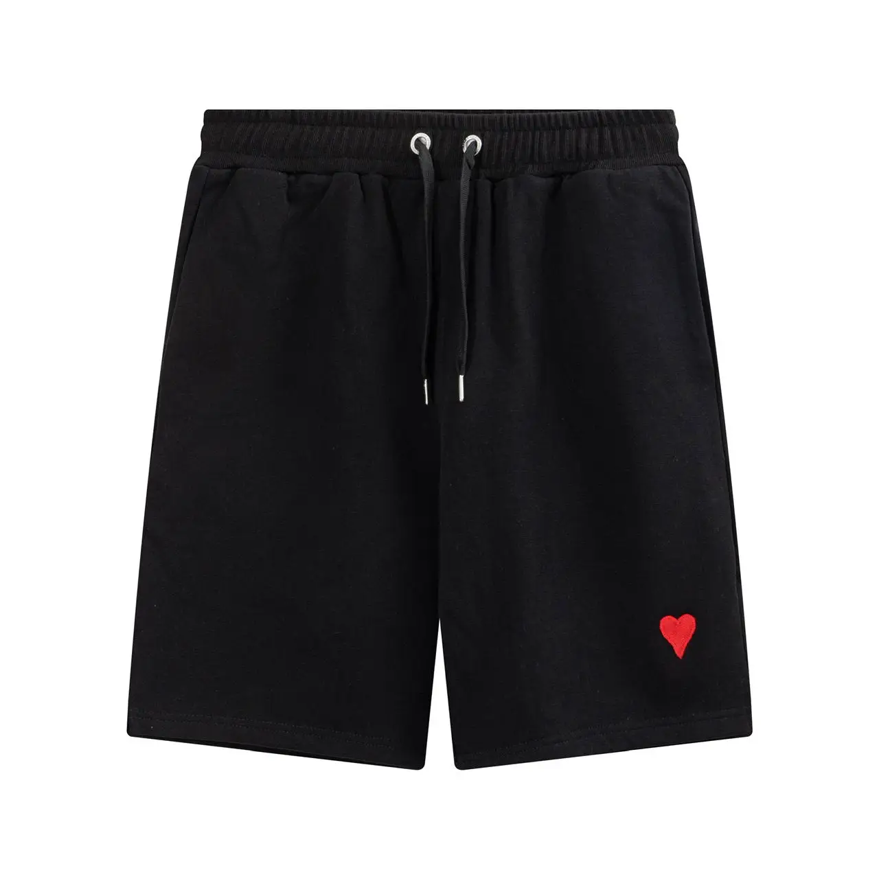 Designer Luxury Amis Love&heart A Solid Color Heart-shaped Designer Men Womens Jogger Fashion Hip Hop Casual Shorts Size 3T-4XL