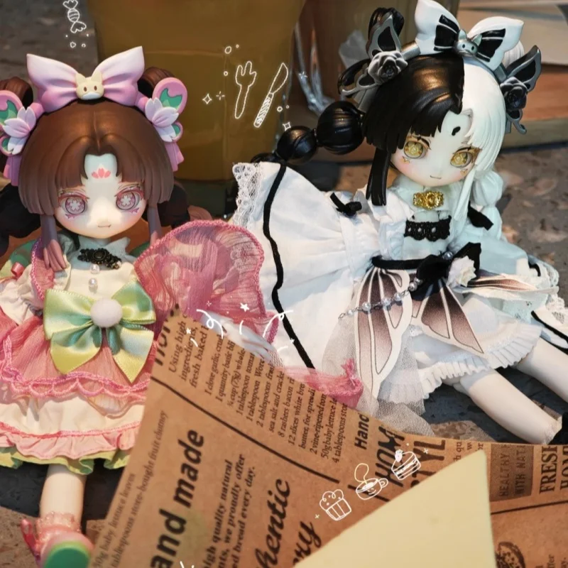 Auténtica Caja Sorpresa BJD de 12 Puntos con Movimiento, Serie Spot Time Echo Solar Term Healing, Juguetes de Moda, Adornos de Escritorio, Regalos de Cumpleaños