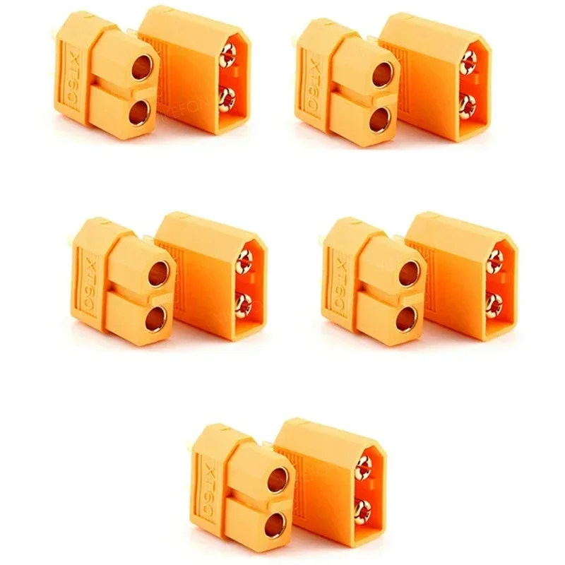 XT60 Male Female Connector Plug 10Pairs High Temperature Resistant For RC Drone For Battery For Helicopter Airplane Hobby Use