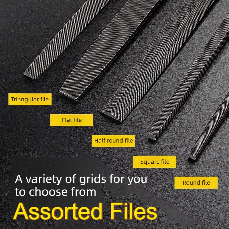 

Professional 5/10pcs Alloy Steel File Set Metal Wood Grinding Tools for Mechanic Fabrication Hand Tools Woodworking Accessories