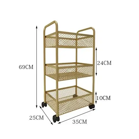 Barber Trolley Wheels Trolley Organizer Cart With Wheels Salon Furniture Auxiliary Cart For Beauty Salon Trolley For Hairdresser