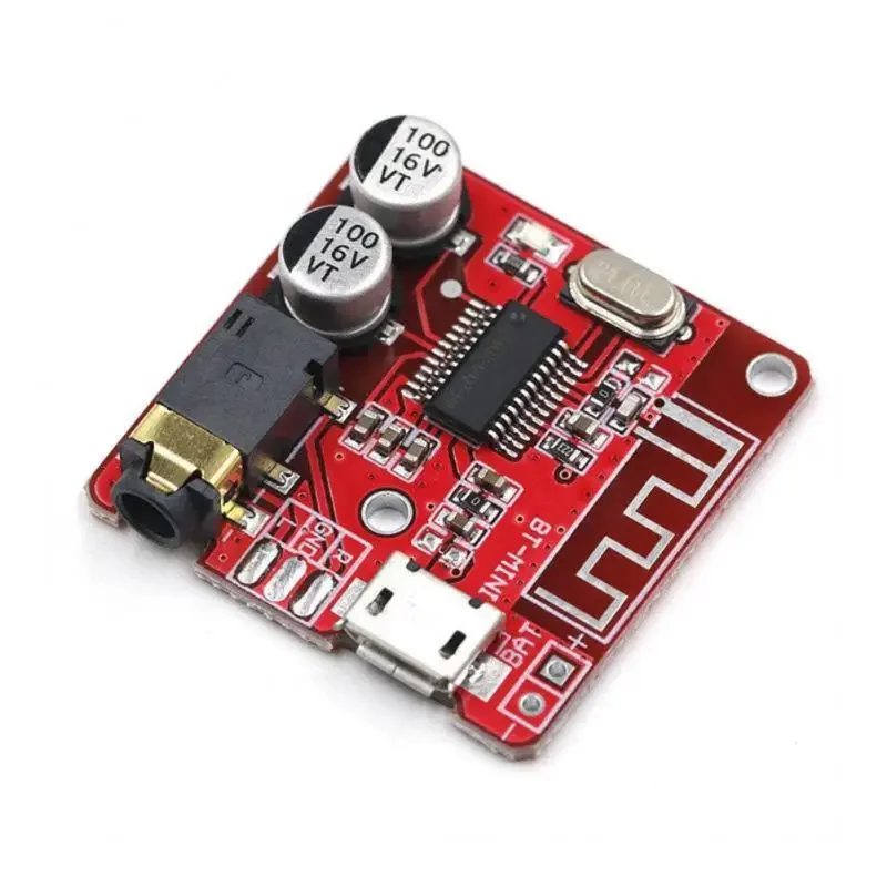 Audio Receiver Board 5.0 MP3 Lossless Decoder Board Wireless Stereo Music Module 3.7-5V