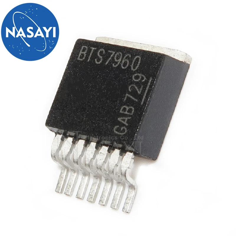 10PCS BTS7960B  BTS7960  TO-263-7