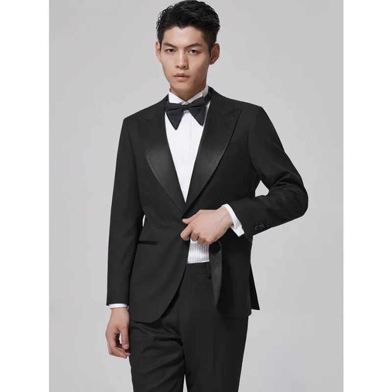 Terno casual empresarial italiano, Lin1266, Slim Fit, Profissional, Coreano