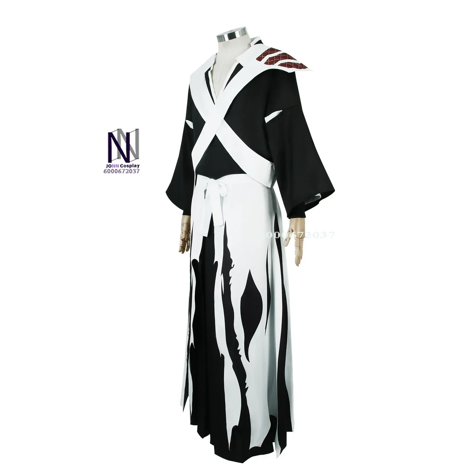 Bleach Thousand-Year Blood War Kurosaki Ichigo Cosplay Costume Wig Shinigami Attire Pauldron Outfit For MenHalloween New Party