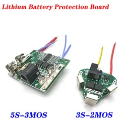 12V Batterij Oplaadbeschermingskaart 3MOS 2MOS Li-Ion Lithium Batterijpakket Beschermingsprintplaat Module