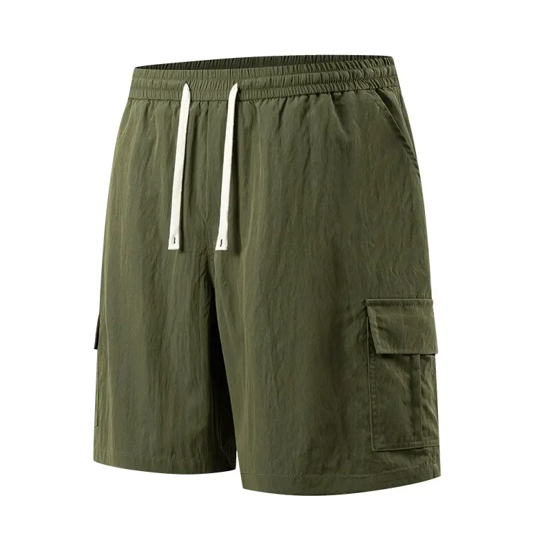 

LIBIELIY мужские повседневные шорты с завязками на талии и боковыми карманами, спортивные короткие джоггеры