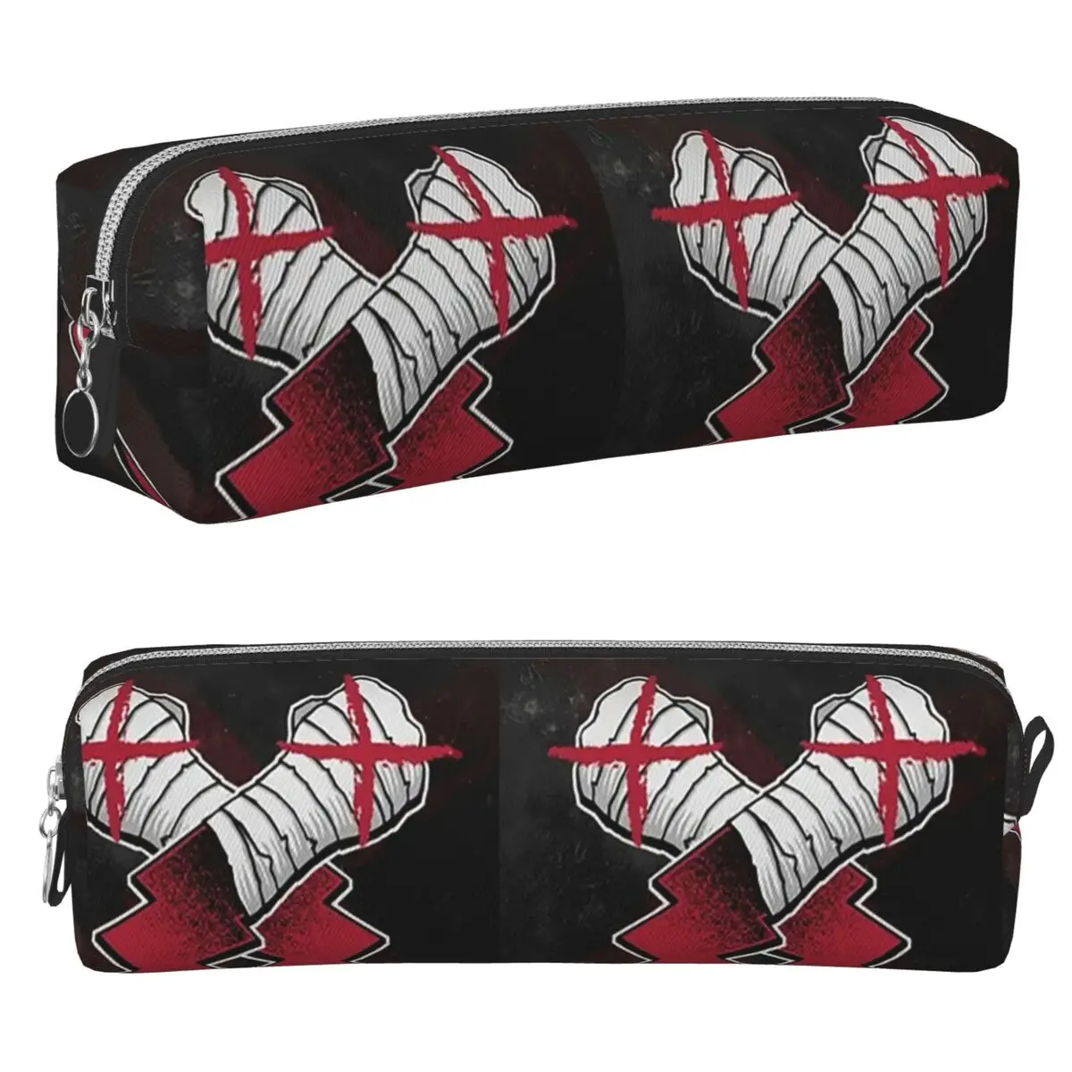 Cm Punk Logo Federmäppchen, große Kapazität, Stifttaschen, Stiftbox für Jungen und Mädchen, Schule, Büro, Stifttasche, Kosmetiktasche