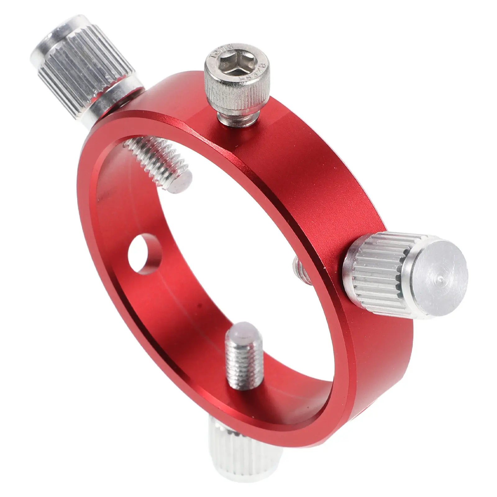 Telescope Ring Mount Adapter for Astrophotography Guiding with Precision Alignment and Easy Installation