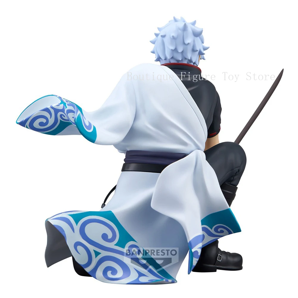 オリジナルバンプレスト銀魂坂田銀時アクションフィギュアアニメ PVC モデルグッズおもちゃ 12 センチメートル