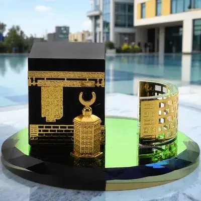 

Handicraft Vehicle Showpiece Decor Miniature Decor Islamic Islamic Architecture Handicraft Crystal