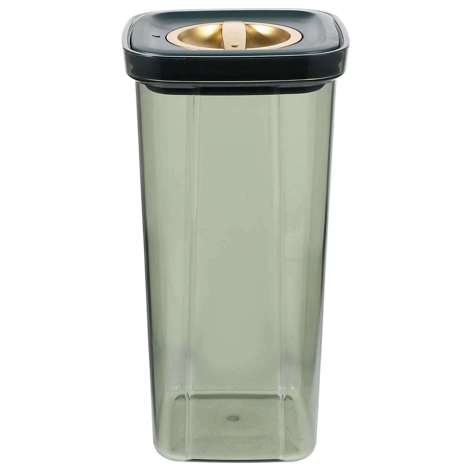 

Airtight Seal Storage Container Square Grain Tank Rice Dispenser Kitchen Cereal Holder Reusable Food Grade Material Wide Mouth