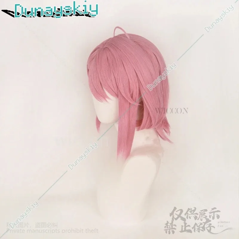 Disfraz de Aira Shiratori de Anime, disfraz de Dandadán, pelucas bonitas rosas, accesorios de máscara 3D para niñas y mujeres, disfraz personalizado de Halloween y Navidad