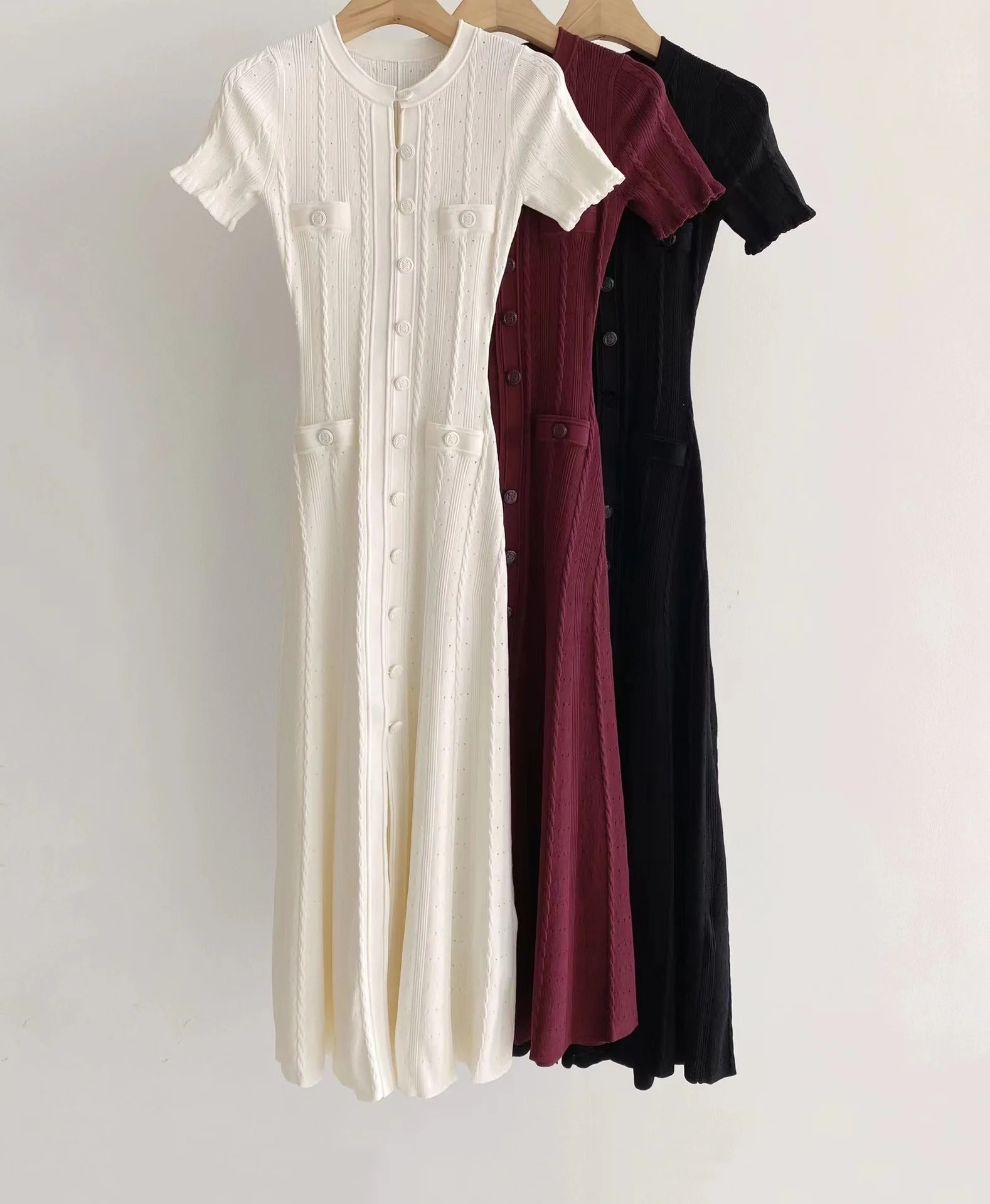 Ele Long Knitted Dr… - image