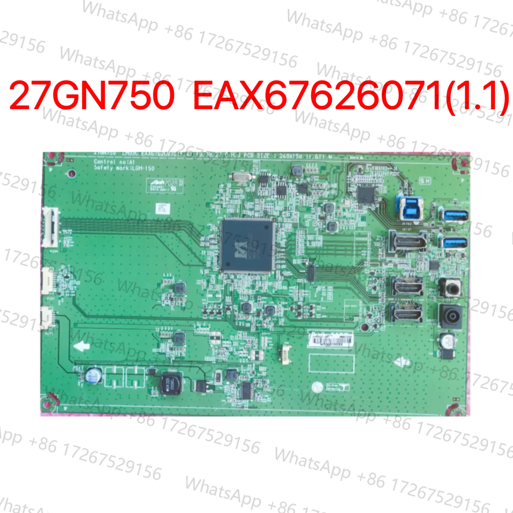 Placa base para monitor 27GN750, nueva y original, EAX67626070 LM93C EAX67626071