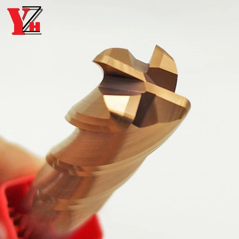 

Высококачественная концевая фреза с радиусным закруглением HRC60 для ЧПУ, фрезы R-типа 12R0.5, 14R0.5, 16R0.5, 20R0.5, 25R0.5, R1, R2, R3, R4, R5